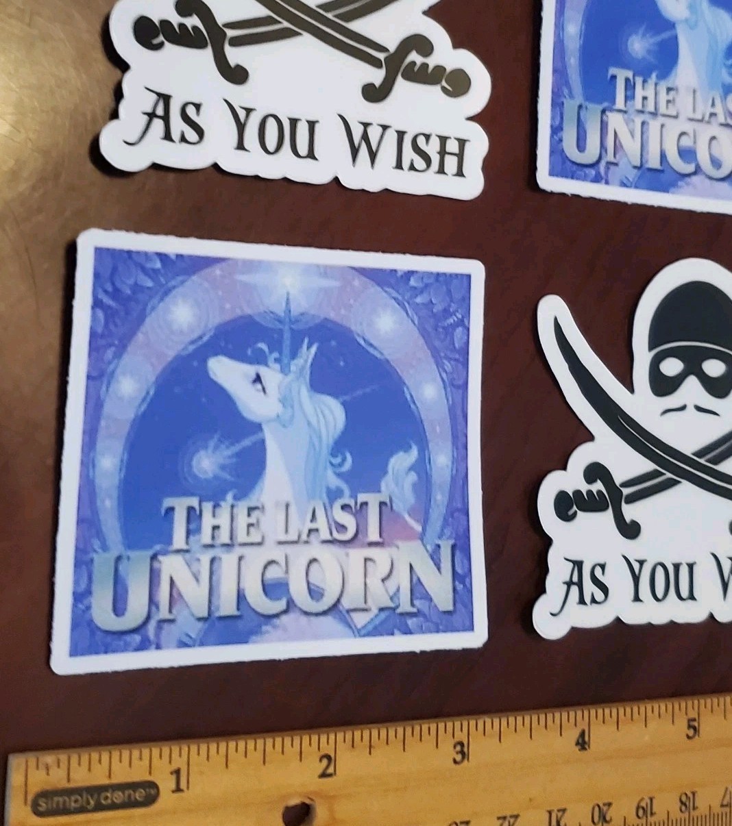The Last Unicorn Sticker 🦄 Vintage Looking 1982 Movie 🎬