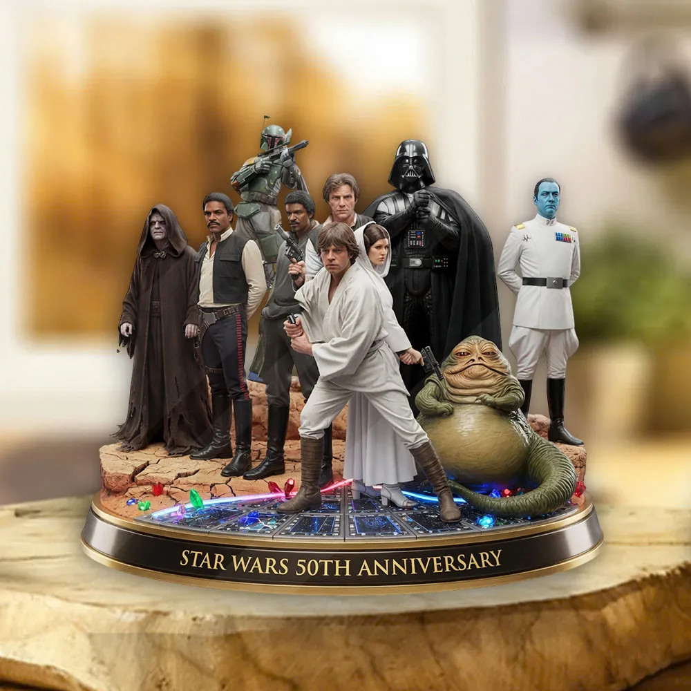 Wars 50th Anniversary Custom Shape Acrylic Plaque