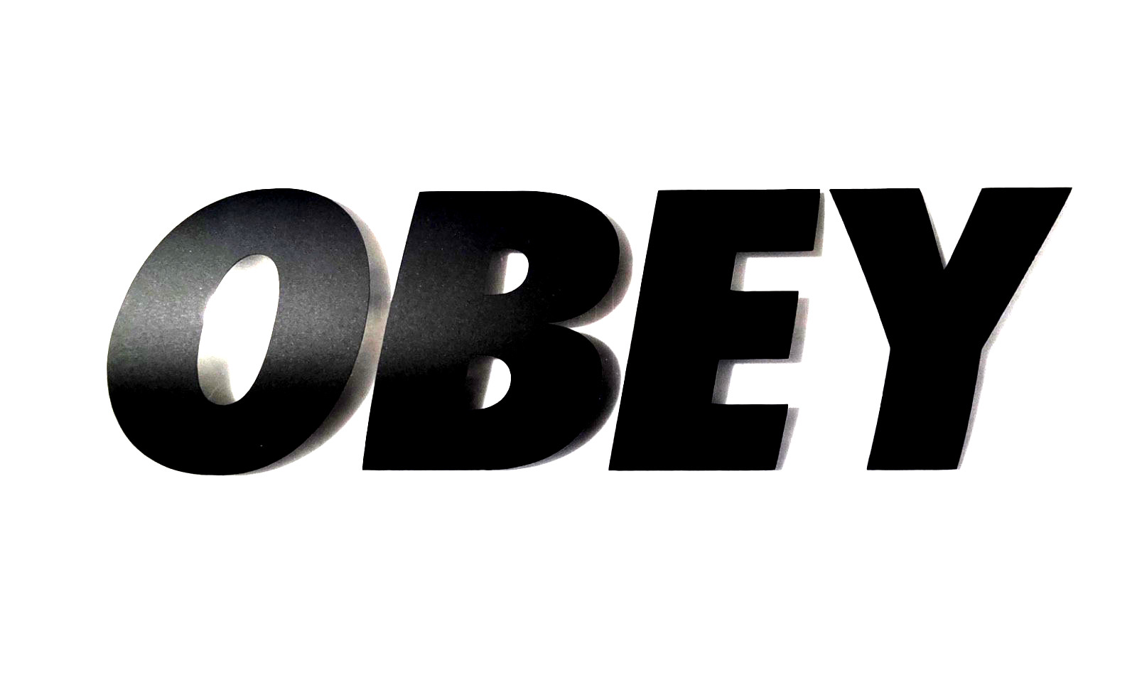 Vinyl Decal Sticker Obey 3.5×7 Inches Black For Car Window or any Surface 1/22