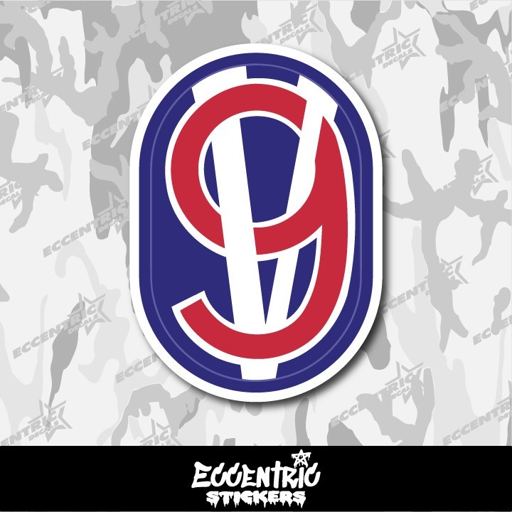 95th Infantry Division Vinyl Sticker