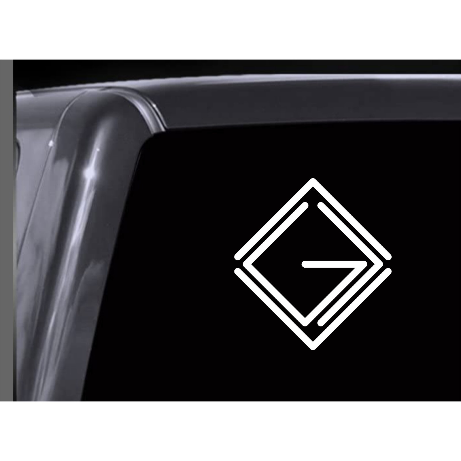 GOD is Greater Than Highs and Lows Vinyl Decal. Car Window Sticker