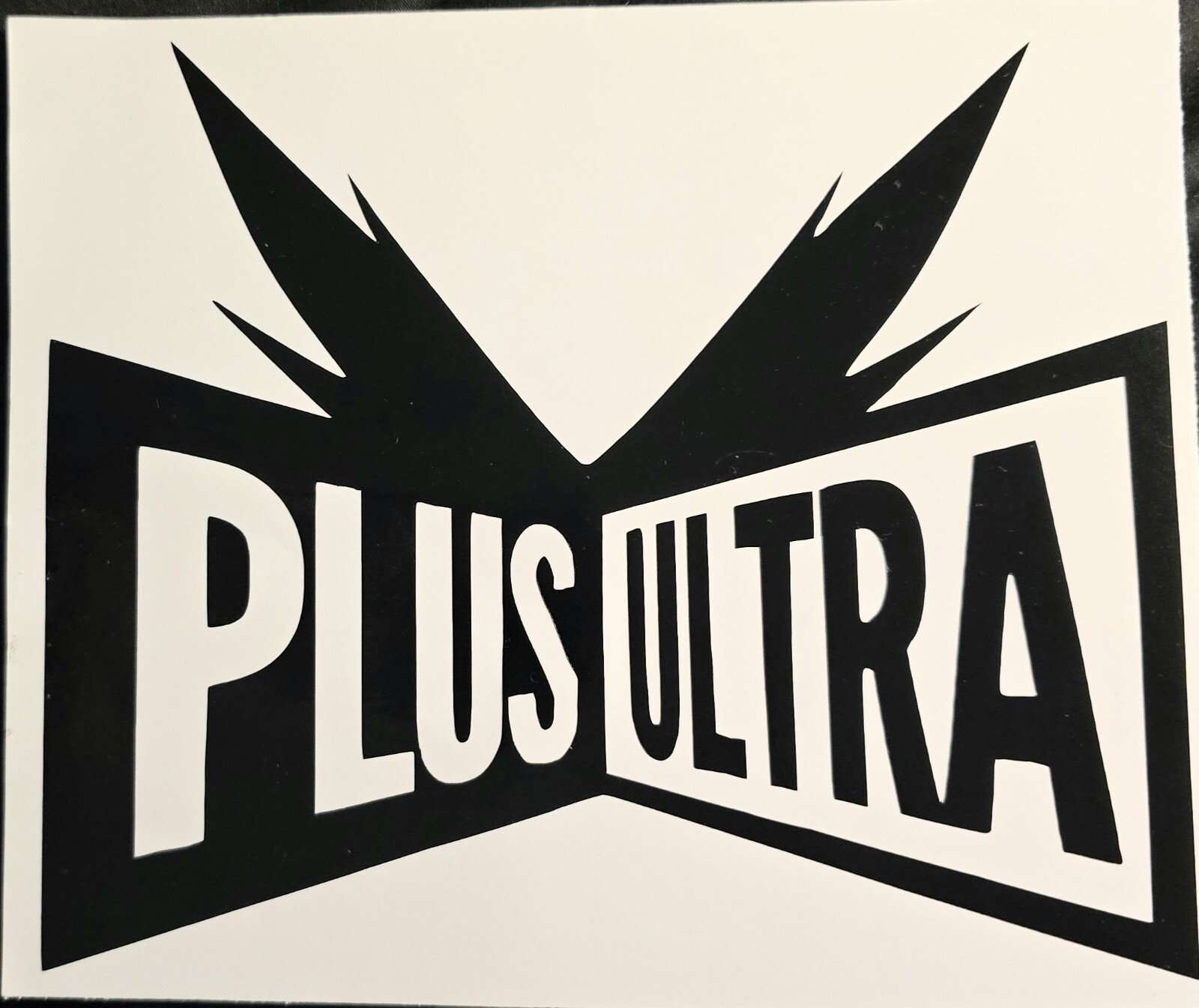 Plus Ultra – My HERO Academia -Decal -waterproof- 7" Wide