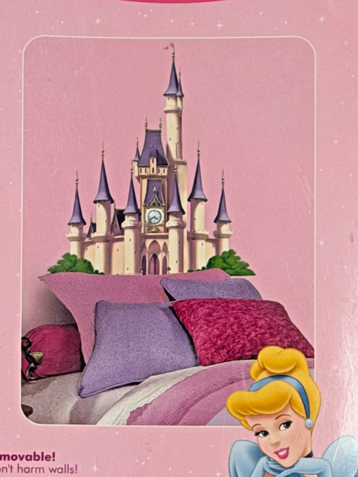Disney Princess Wall Decal Lot Castle Mural & Wall Art NIP Imperial USA