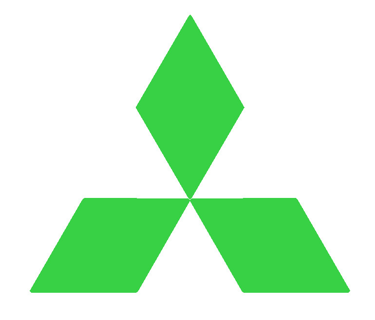MITSUBISHI LOGO, Decal Sticker for Car, Window, Laptop, Tumbler