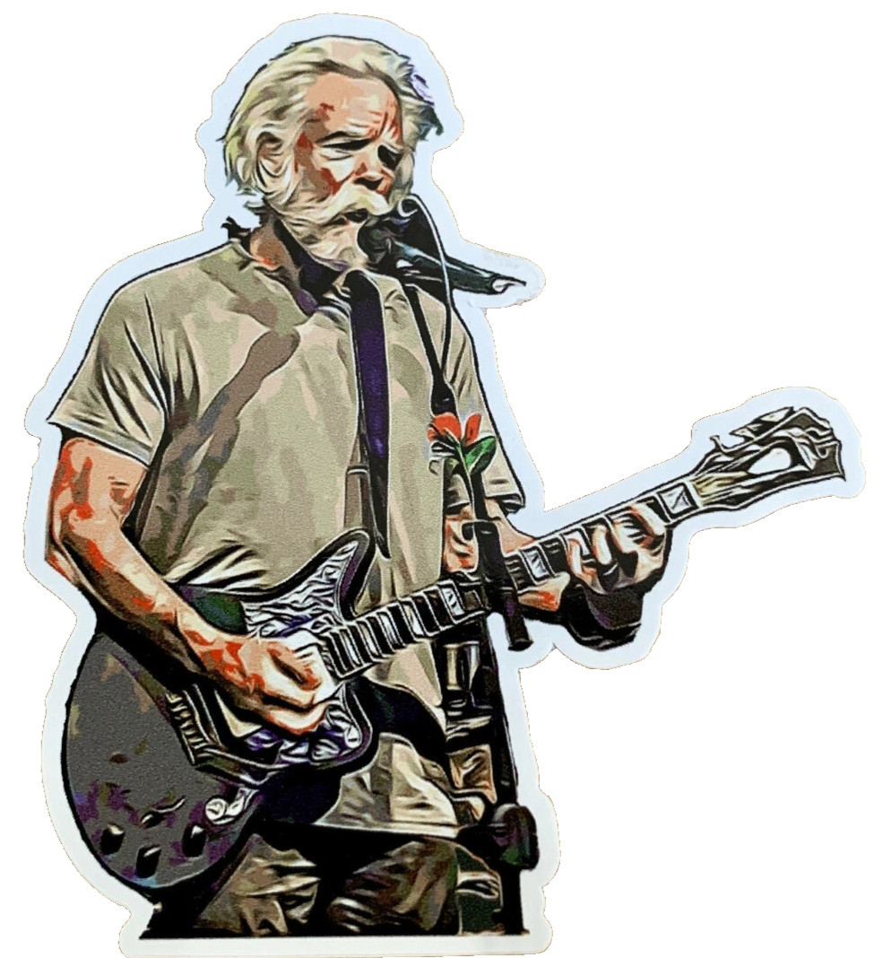 DEAD & COMPANY Bobby Weir *NEW* Sticker 1.5" x 3"