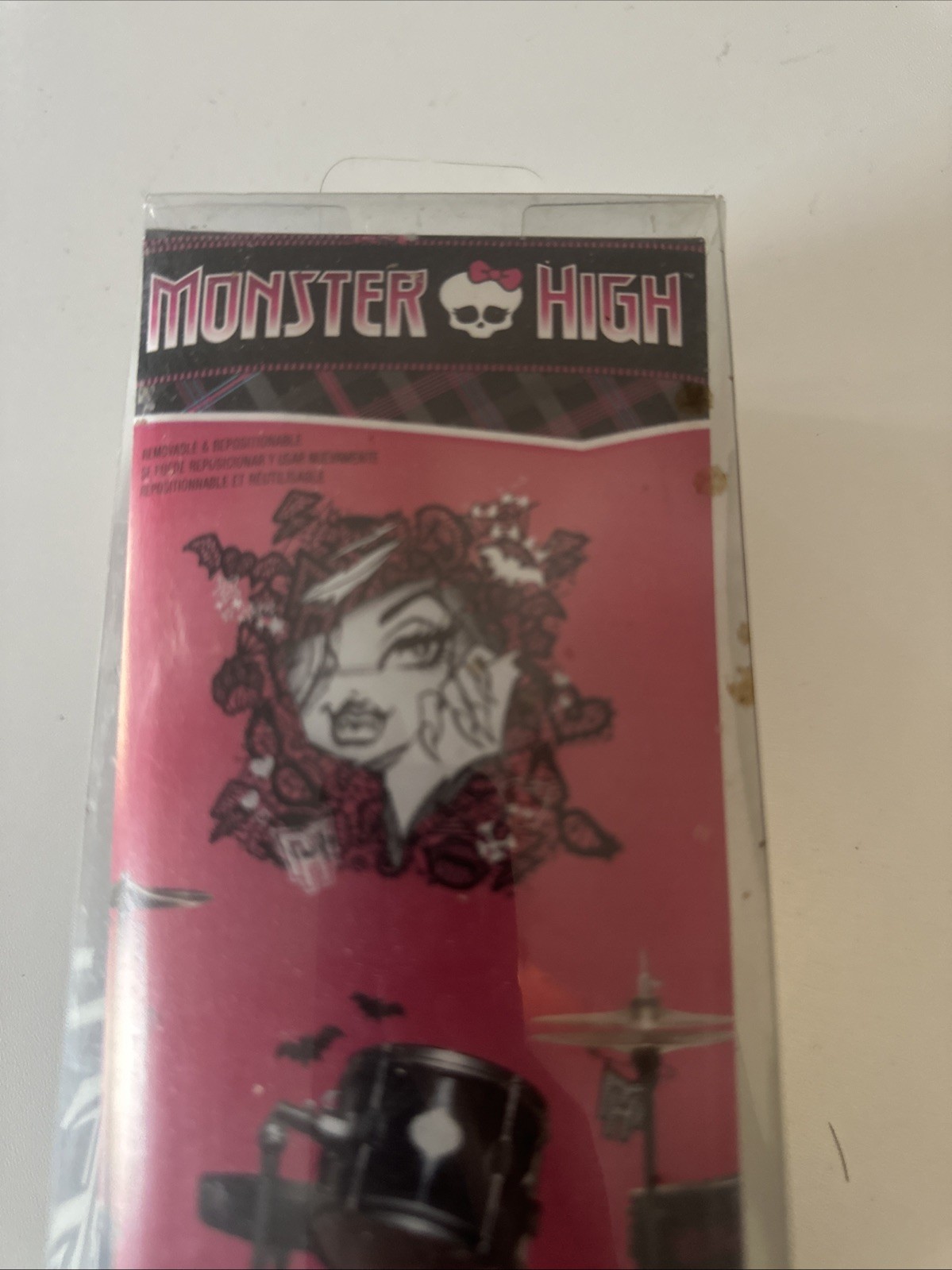 Vintage Monster High Peel & Stick Wall Decals 17 Self Adhesive Pre Cut