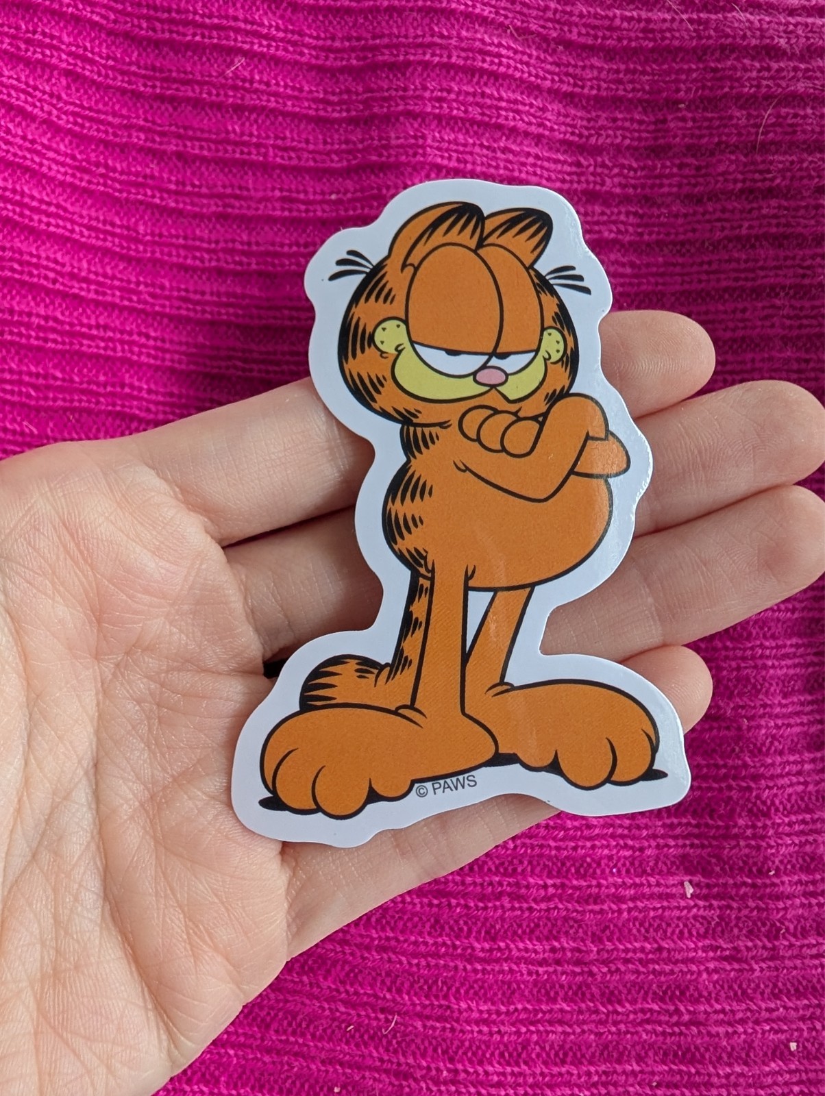 STICKER, Garfield, Sassy cat, Odis, Cartoon