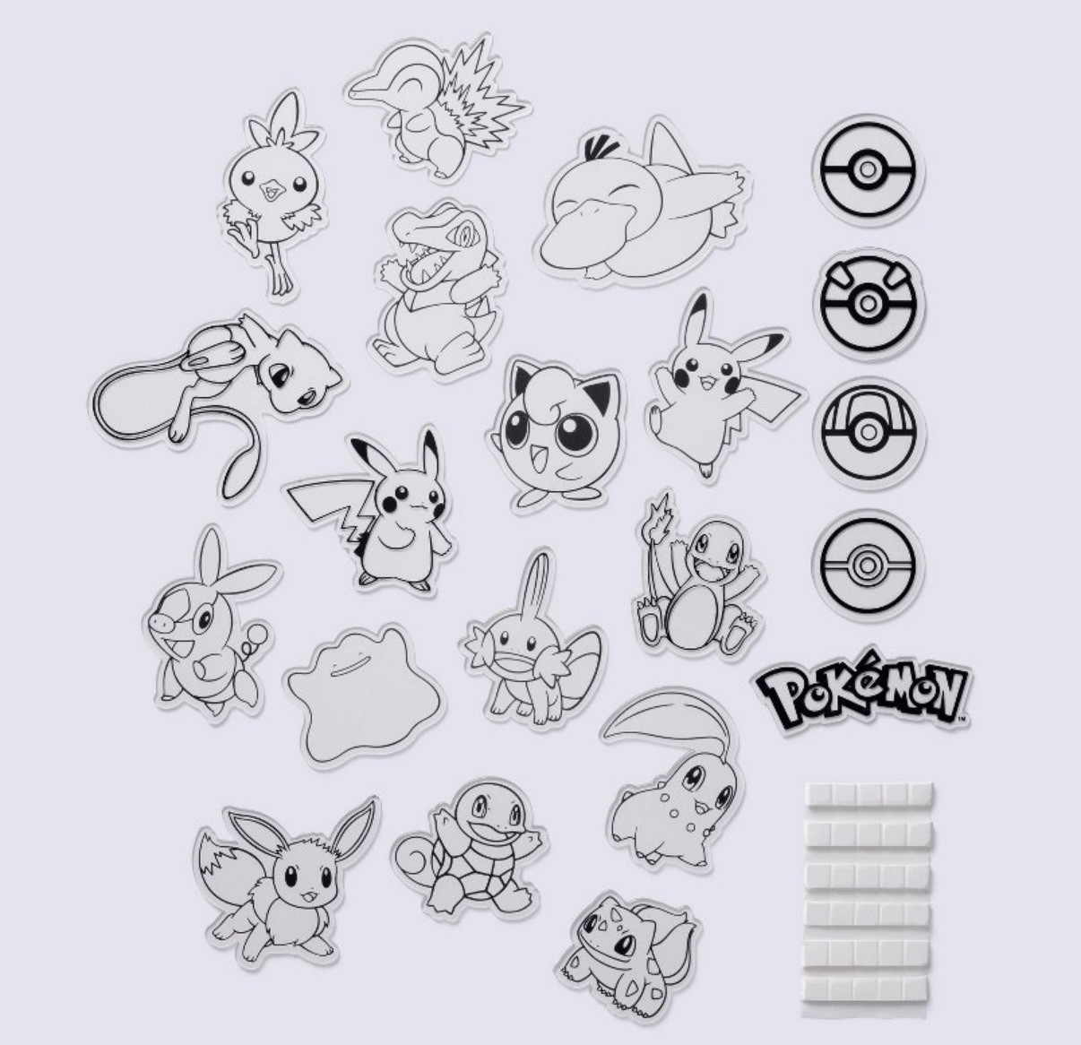 Target X Pokemon Glow-In-The-Dark Wall Sticker 30th Anniversary