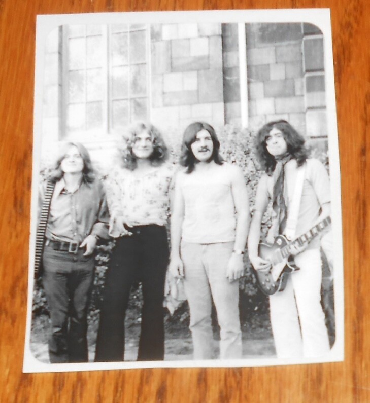 Led Zeppelin Sticker Vintage 3×3.5 RARE Classic B&W