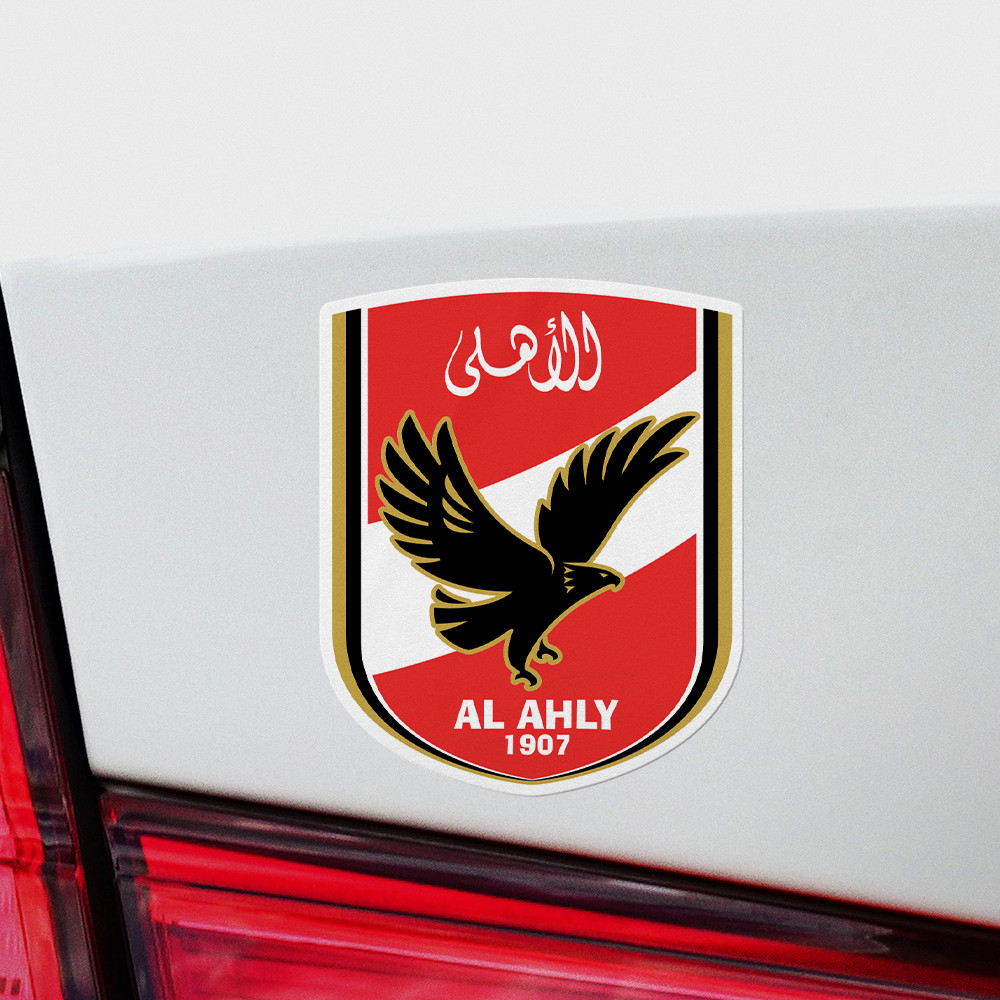 (4 Pack) Al Ahly SC Egypt Vinyl Sticker Decal Football Soccer Africa CAF Cairo