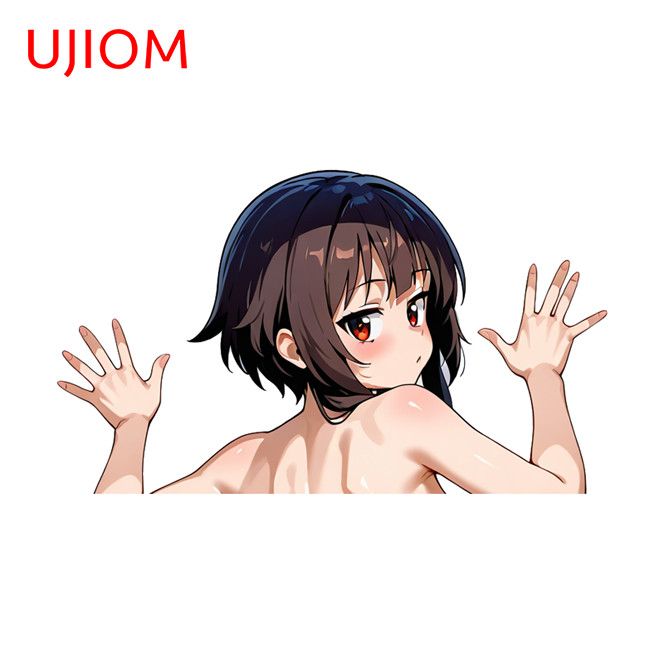 EARLFAMILY 5.1" Megumin Anime Car Sticker Hood Fashionable Artistic RV Decals
