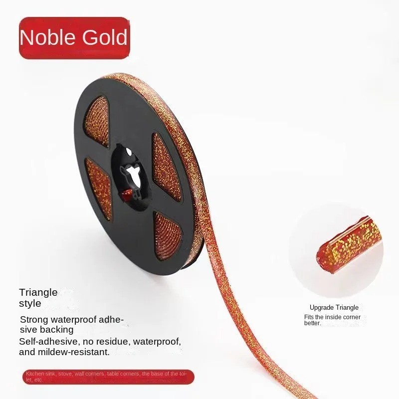 Ceramic Tile Mildewproof Gap Tape 6M Self-adhesive Waterproof Seam Sticker