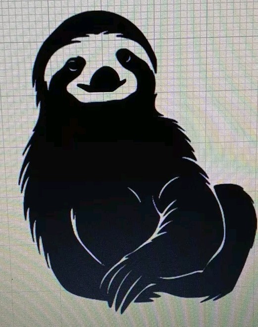 Sloth Decal