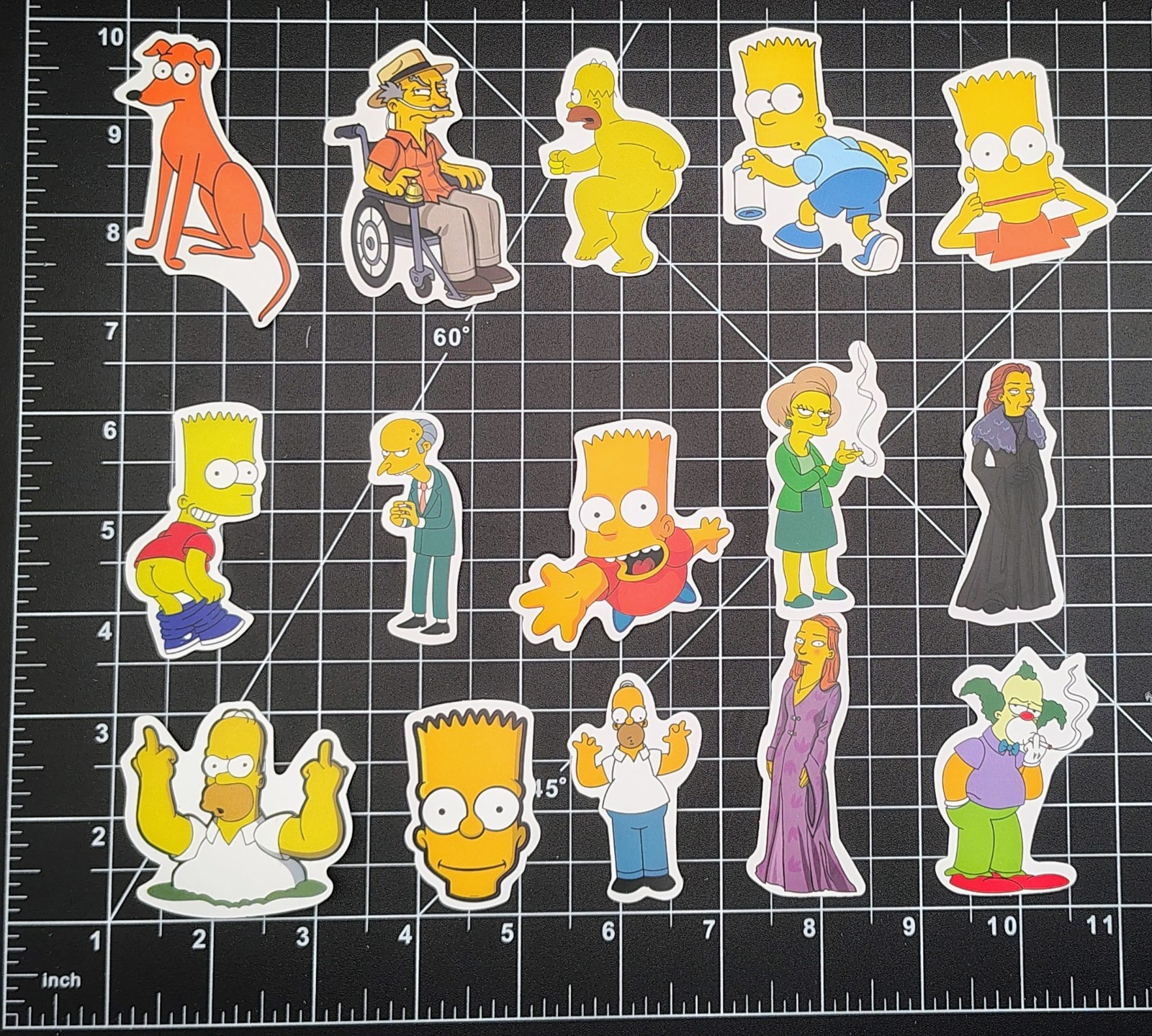 50pc Stickers Lot 90s Cartoon TV Animated Sitcom Vinyl Decals NEW – FREE SHIP