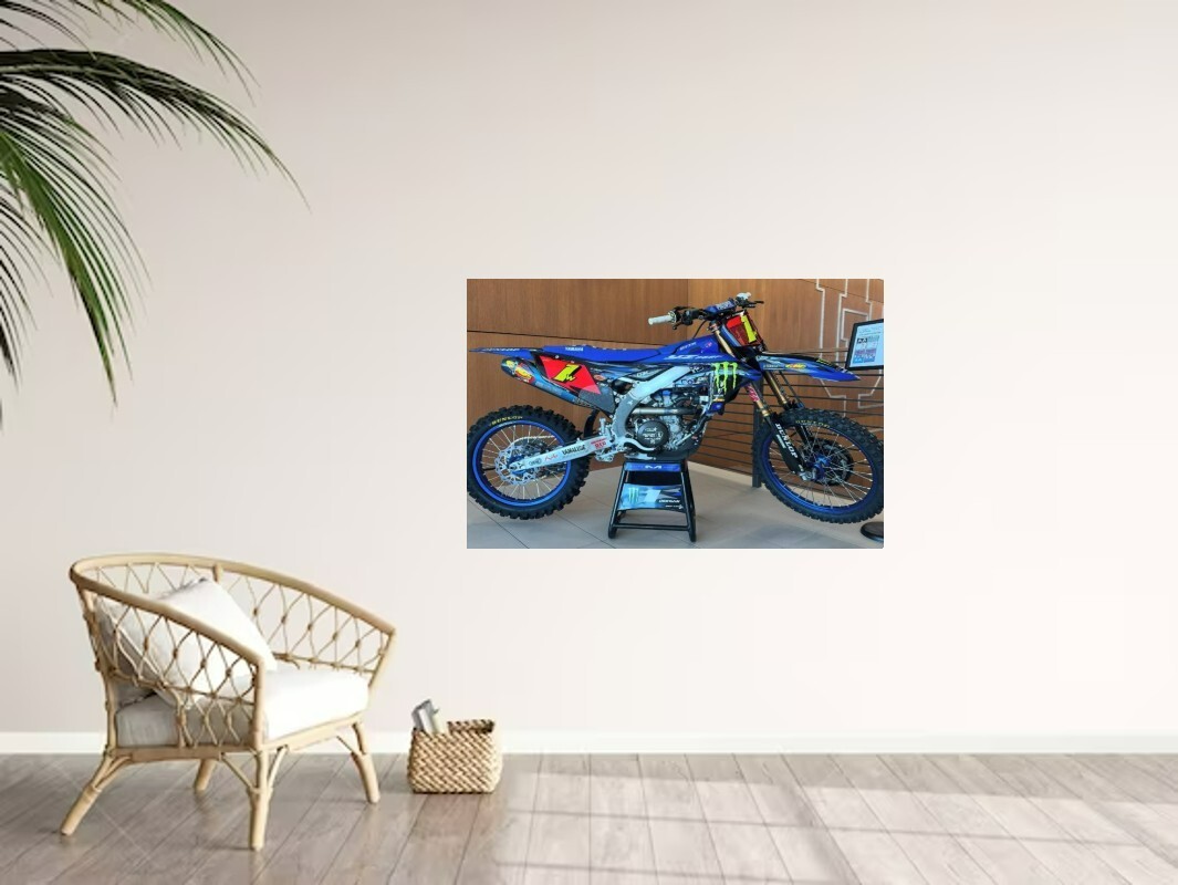 Deegan Supercross Bike Wall Vinyl Decal Poster Dirt Bike (Removable Adhesive)