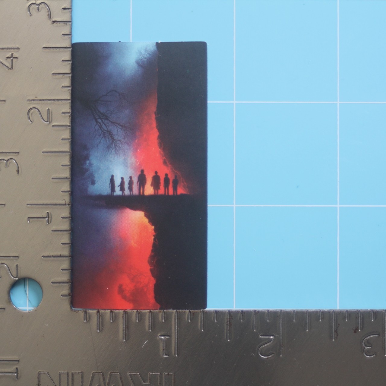 Stranger Things Sticker (PROMO ARTWORK) Netflix Horror Show, Matte PVC Decal