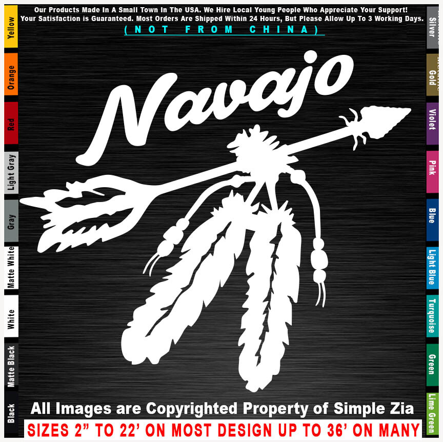Native American Arrow Navajo sticker decal