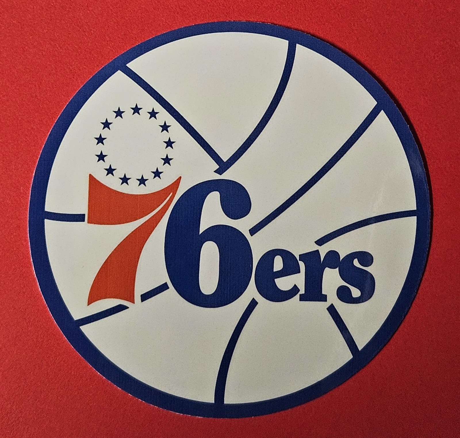 Philadelphia 76ers Glossy Die-Cut Vinyl Sticker NBA Logo Car Laptop – Pick/Choos
