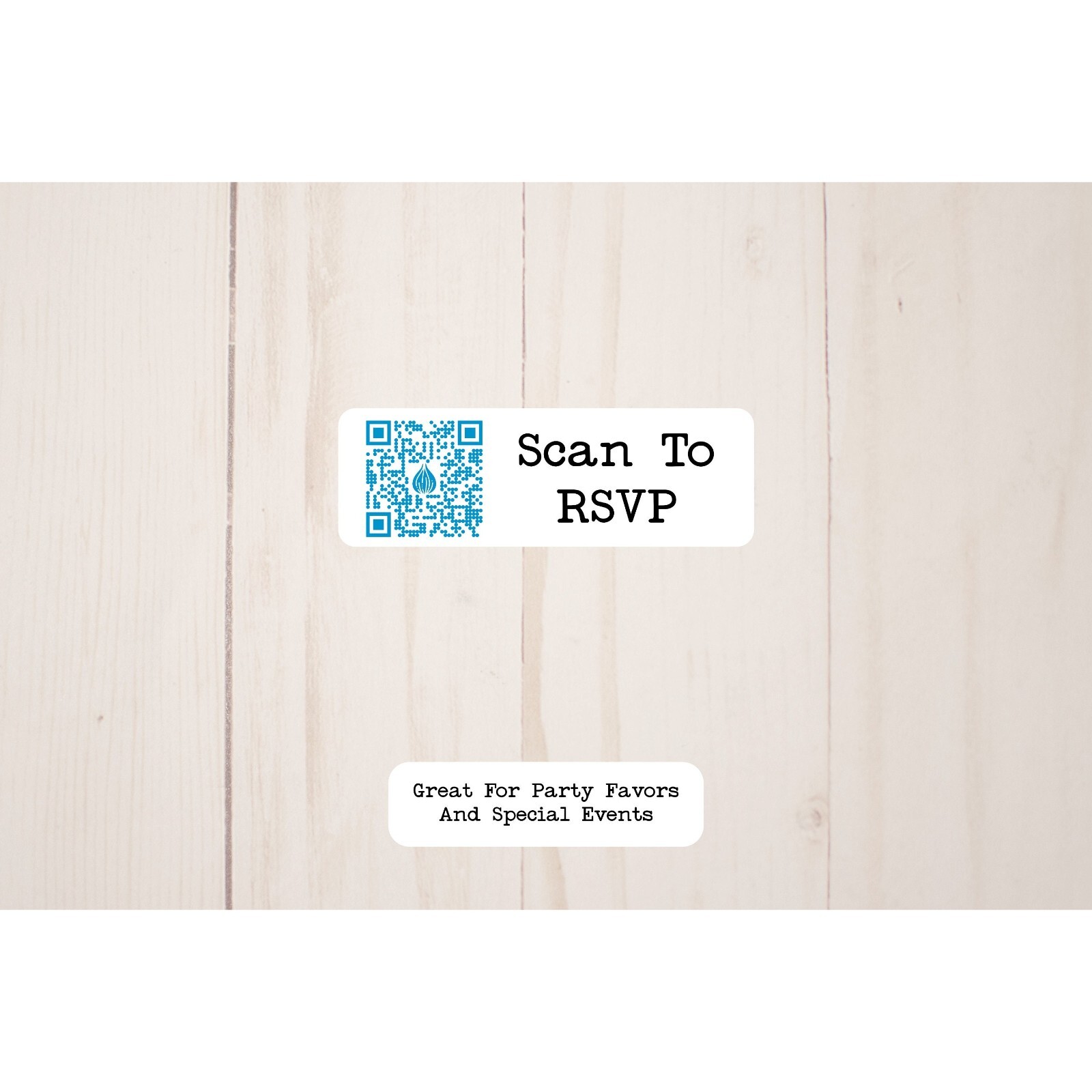Custom 3" x 1" Sticker Labels From Your Design or Any Text | Labels On A Roll