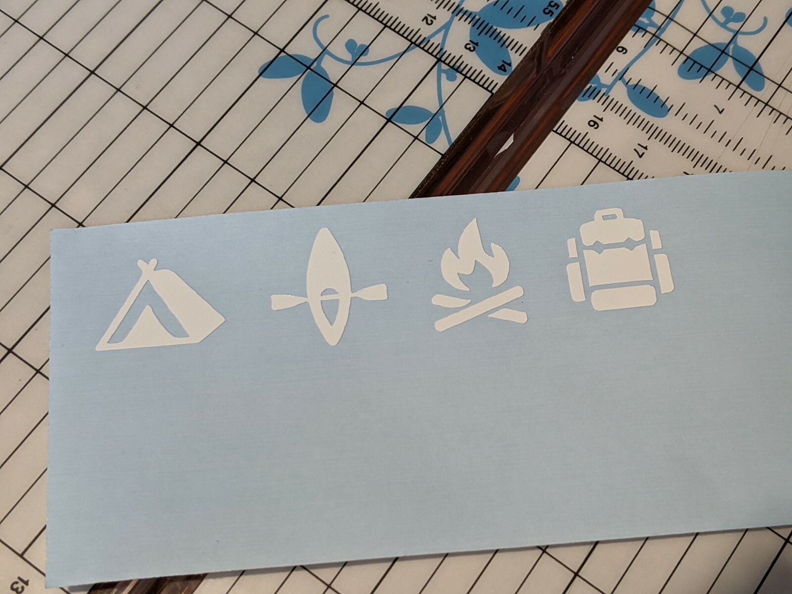 Camping Vinyl Sticker/Decal Hiking Nature Travel Outdoors Climbing adventure