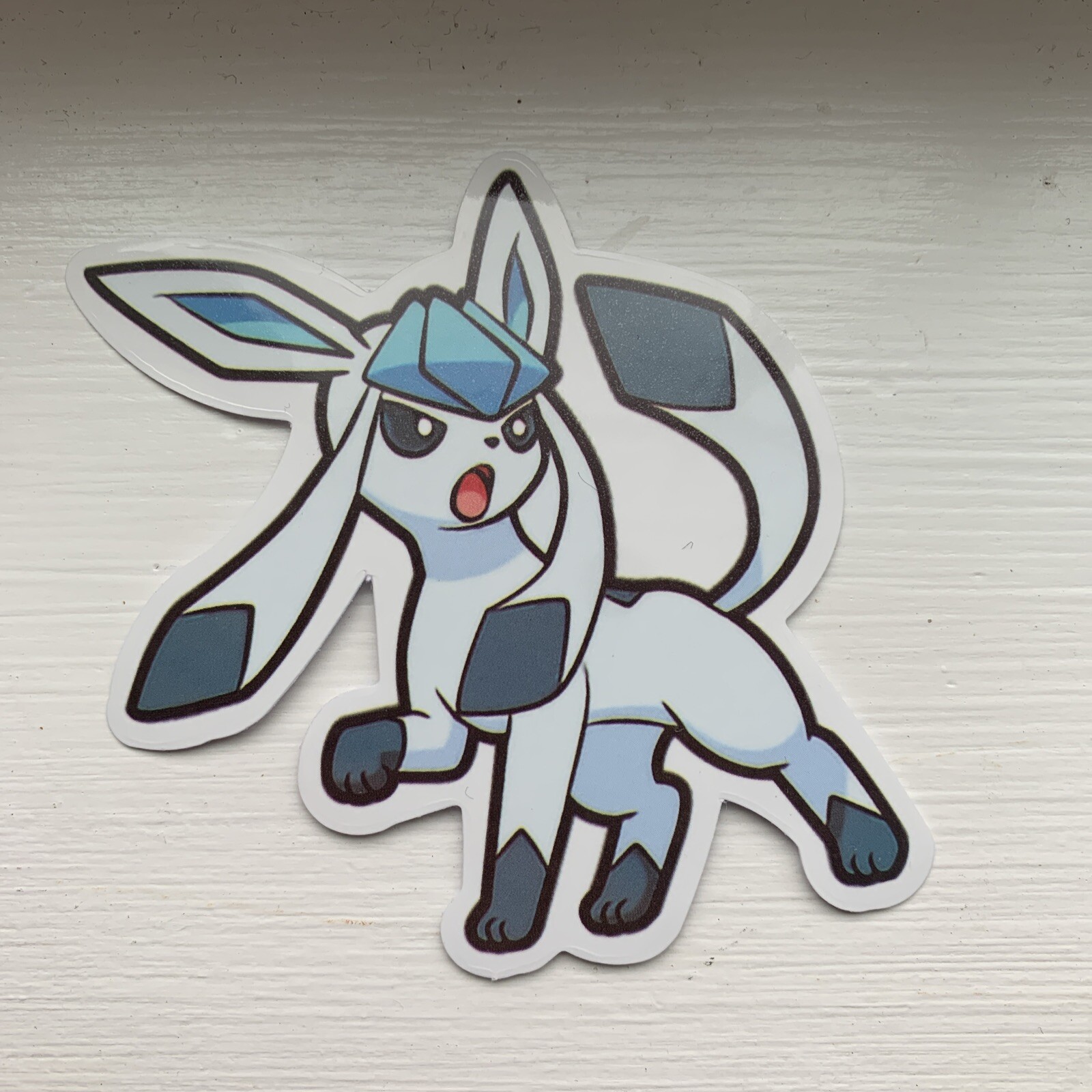 3” Pokemon Vinyl Decal – Glaceon – For Nintendo Switch Dock 3DS Wii Cup Bottle