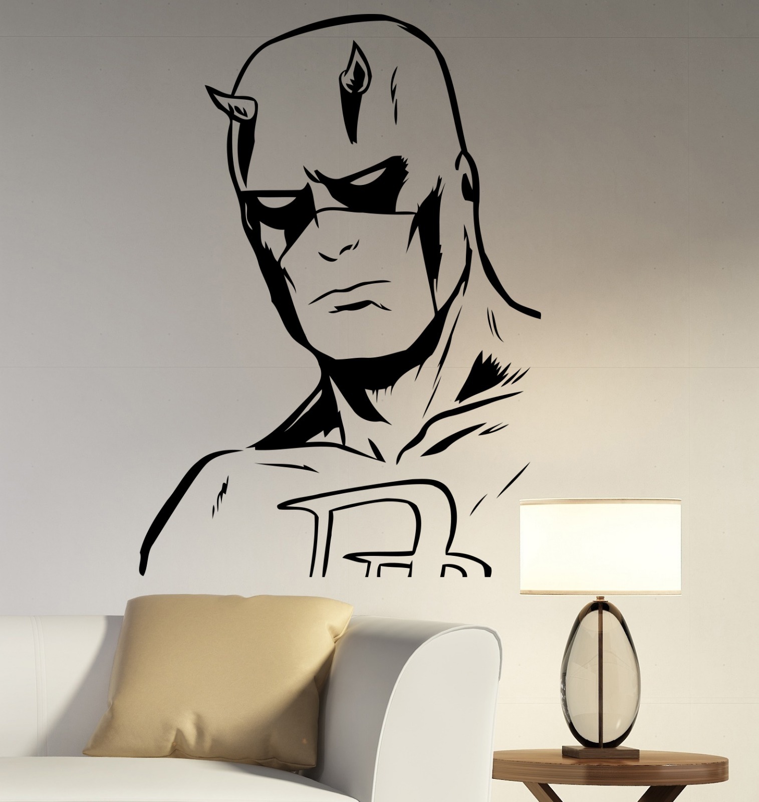 Daredevil Decal Vinyl Wall Sticker Comics Superhero Art Room Bedroom Decor ddl1