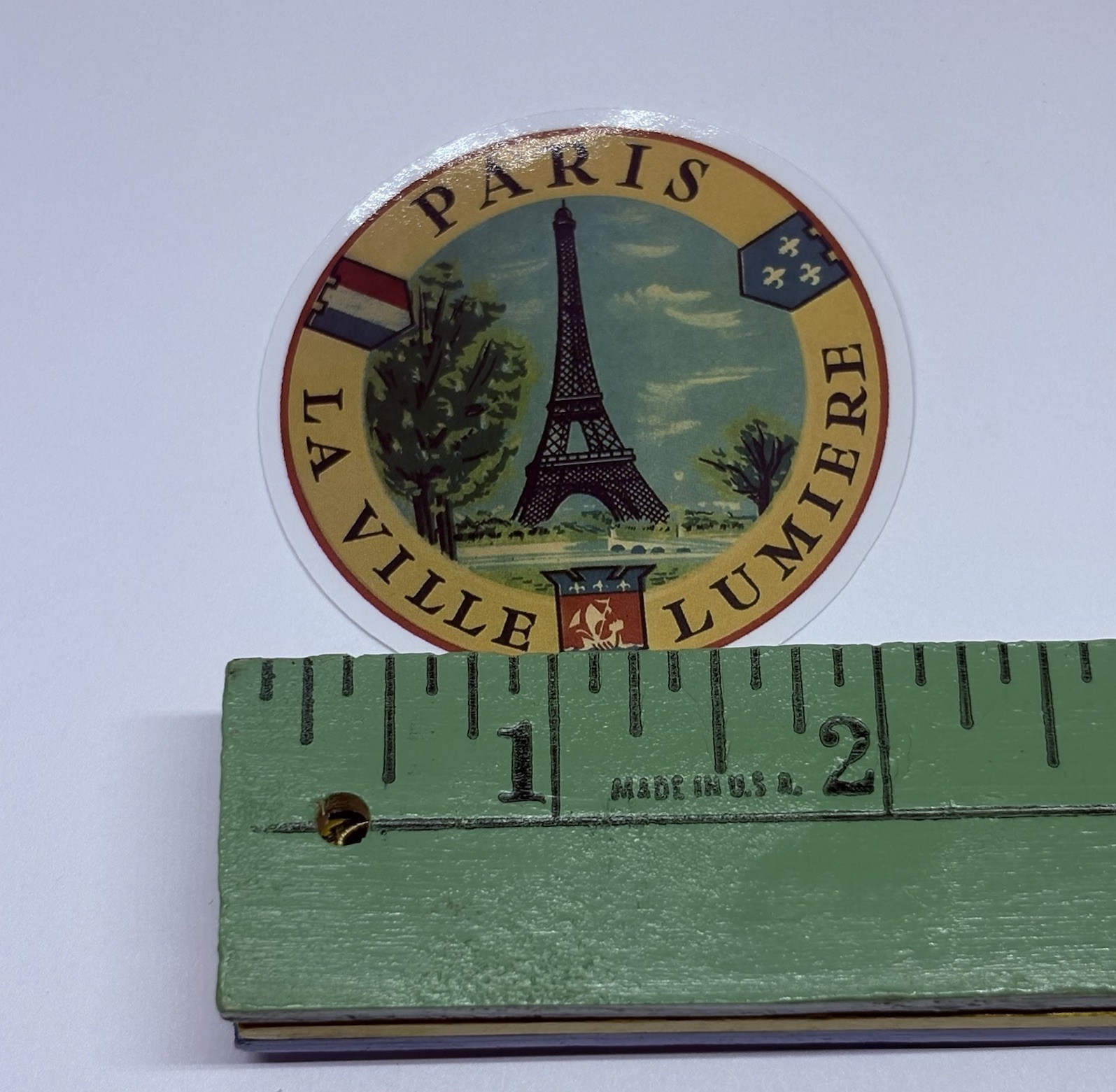 Paris La Ville Lumiere Sticker Travel City Tour Art Decal Vinyl Souvenir Tc9