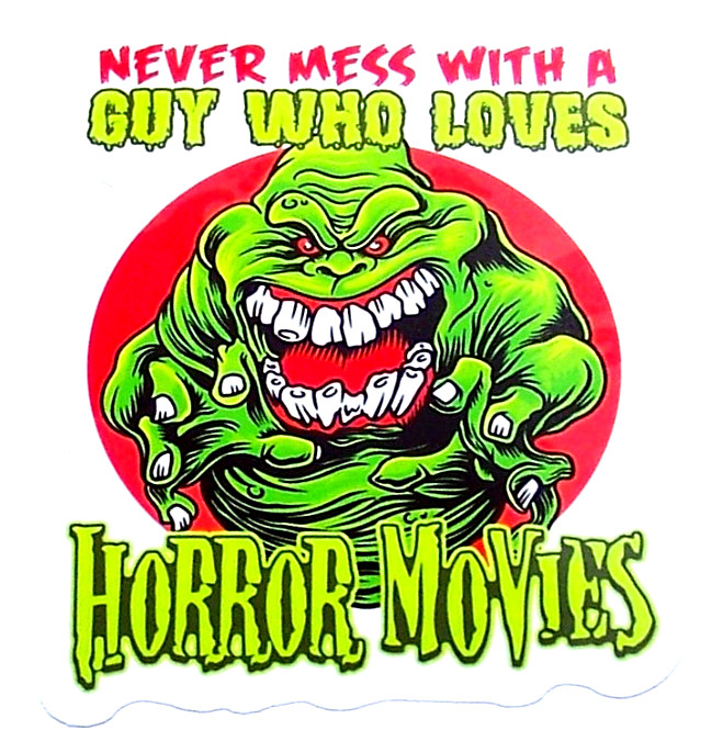 SLIMER – Cut Sticker Decal Horror Movie Comedy Ghostbusters Ghost