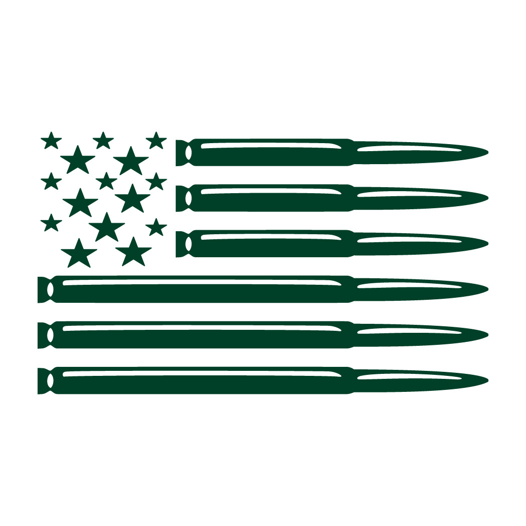 American Bullet Flag Made in USA Multiple colors