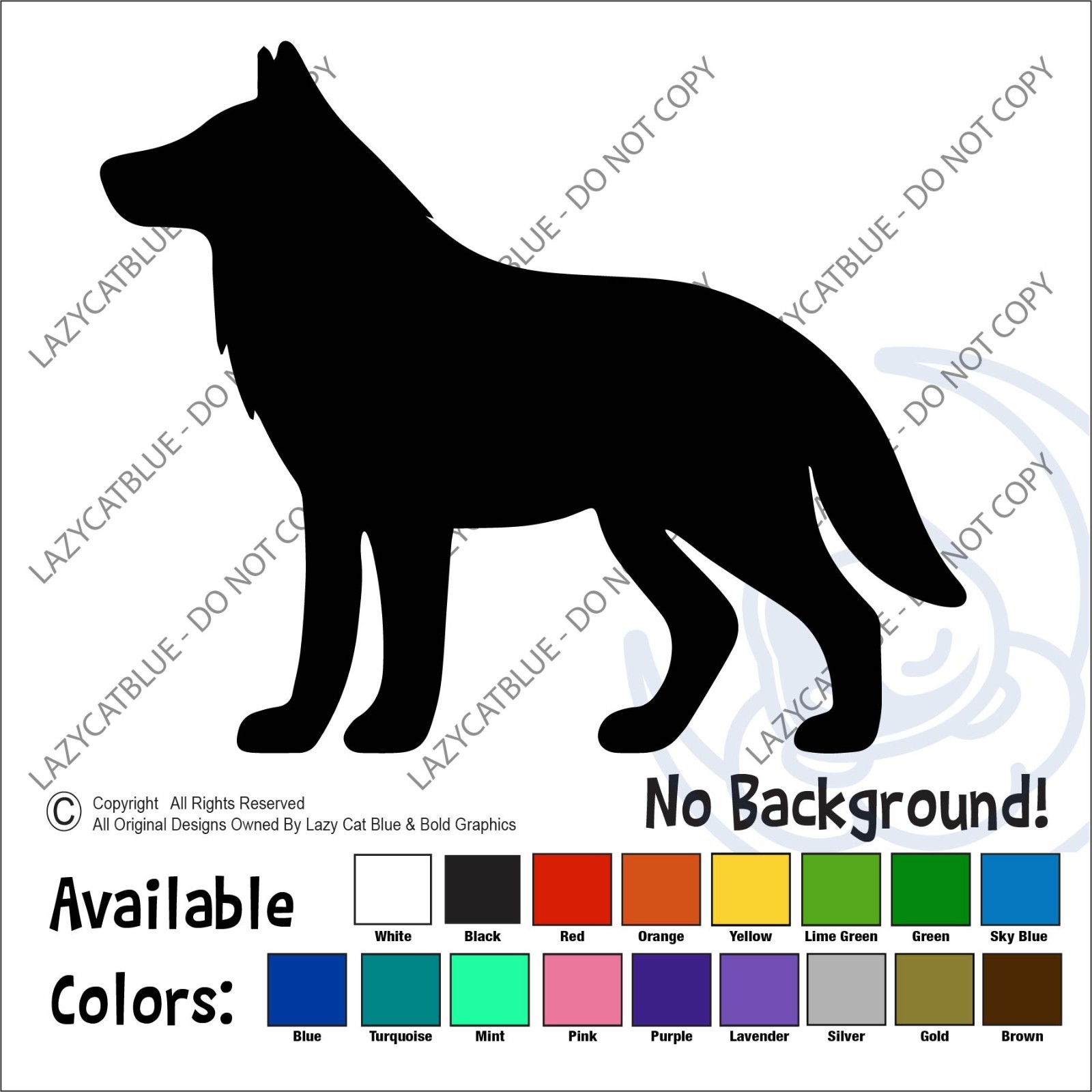 Wolf Coyote Decal Sticker Dog Silhouette Wildlife Wild Animals Country Spirit