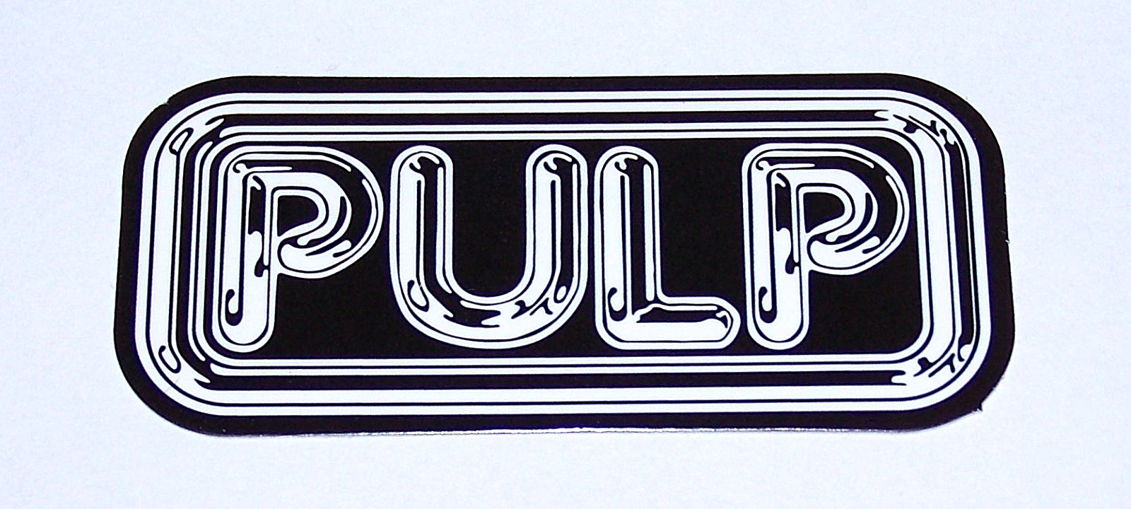 PULP Logo Cut Sticker Decal Band Music UK Classic Rock – Pulp