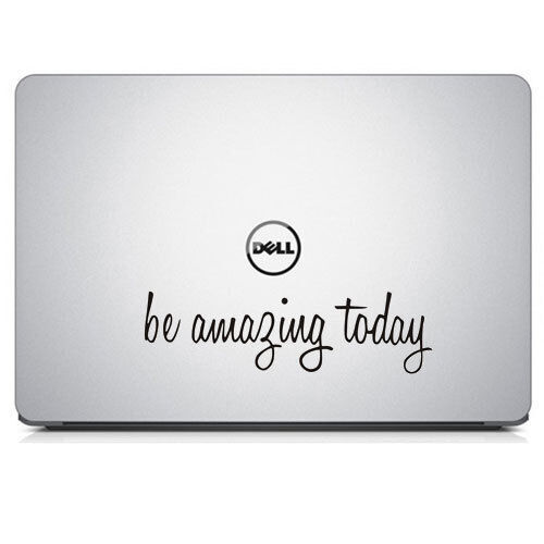 Be Amazing Today Vinyl Wall Mirror Decal Stickers for Home Decor Laptop Trackpad