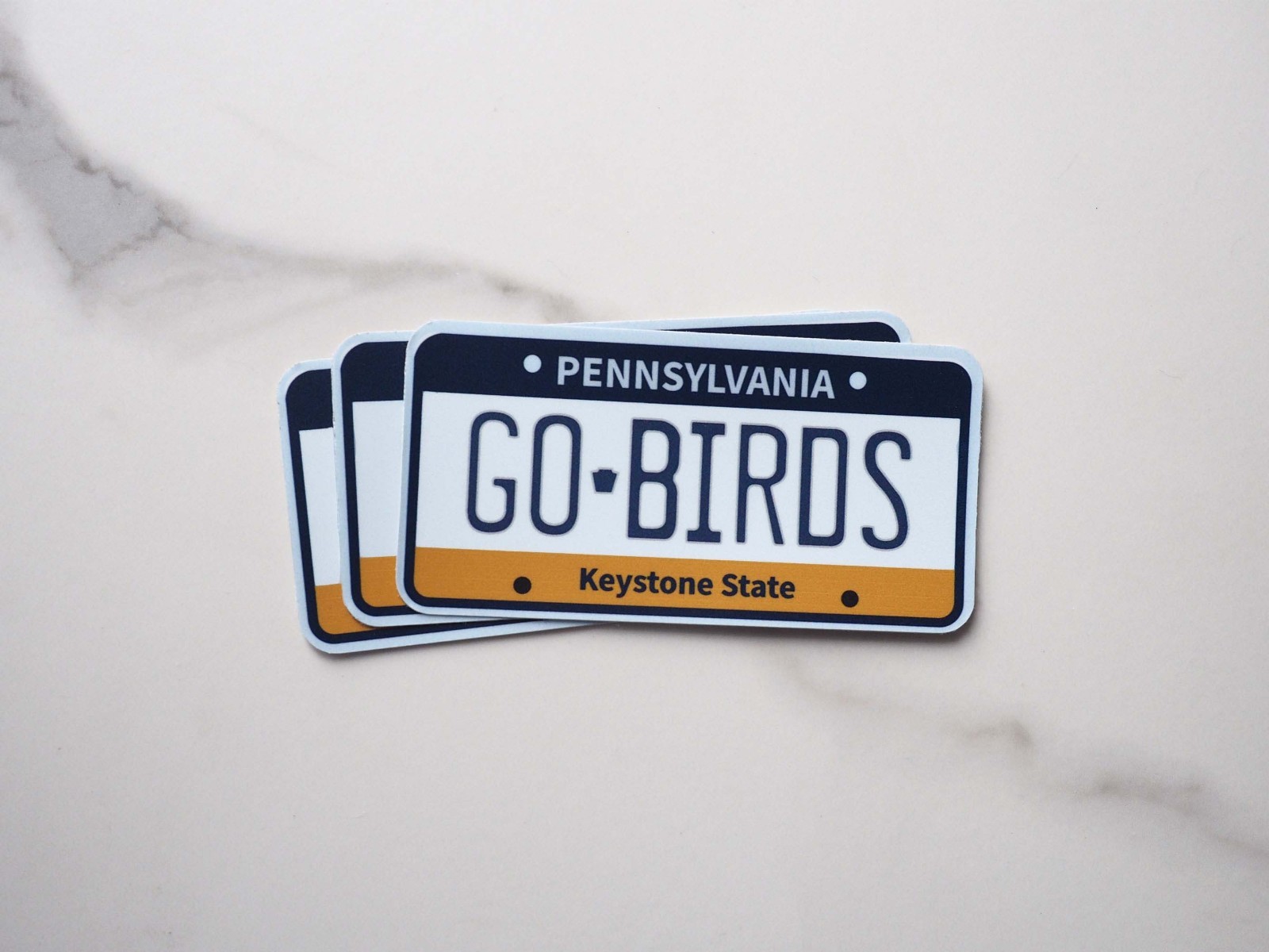 Pennsylvania License Plate Stickers – Choose Your PA City or Saying Decal