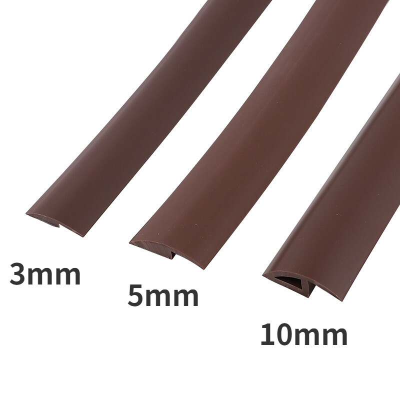 6.56ft DIY Self Adhesive Floor Edging Strip PVC Carpet Threshold Transition Tape
