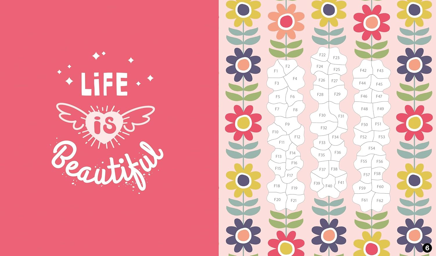 Brain Games – Sticker by Number: Be Calm (28 Images to Sticker)