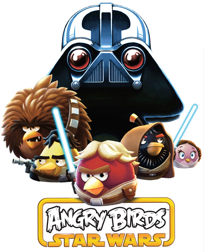 21 STYLES Angry Birds Star Wars Wall Decal Kids Room Sticker Decor