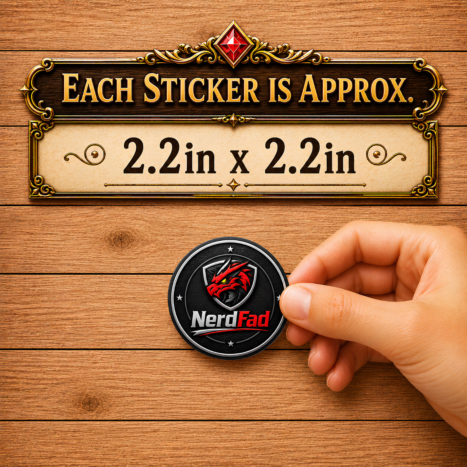 Dungeon Master Gift, Water-Resistant Vinyl Decals, Gift for DM, DnD Stickers