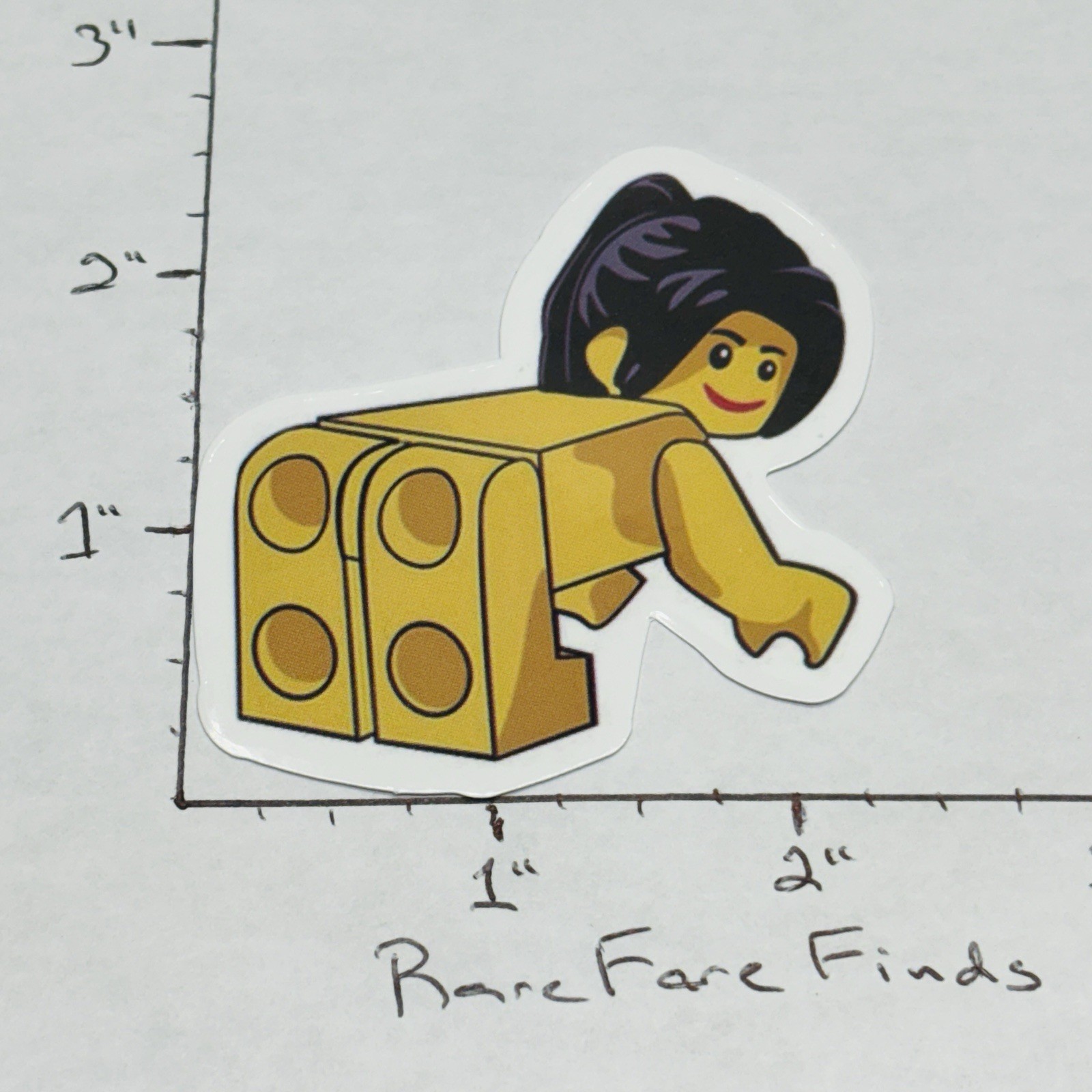 NEW‼ Sexy Lego Porn Minifigure Putting It In Either Hole Funny Meme Vinyl Decal