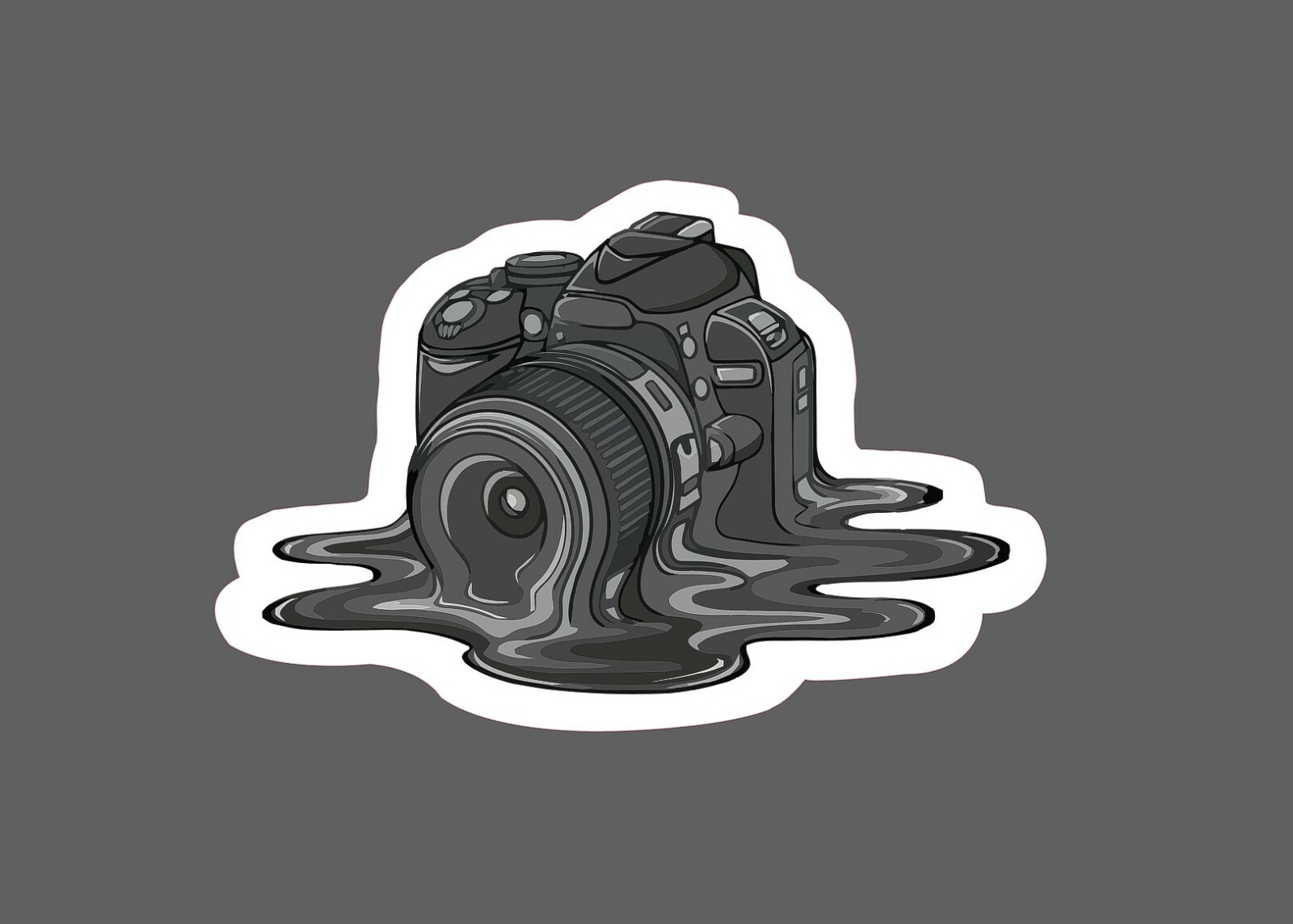 Camera Sticker Melting Photo Waterproof – Buy Any 4 For $1.75 Each Storewide!