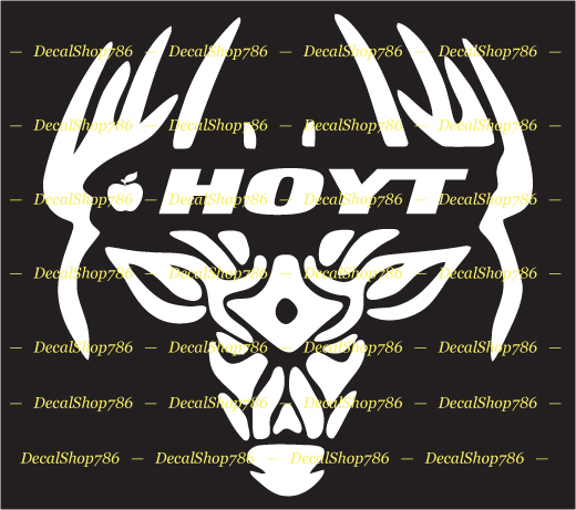 Hoyt Archery / Bowhunting – Hunting/Outdoor – Vinyl Die-Cut Peel N' Stick Decals