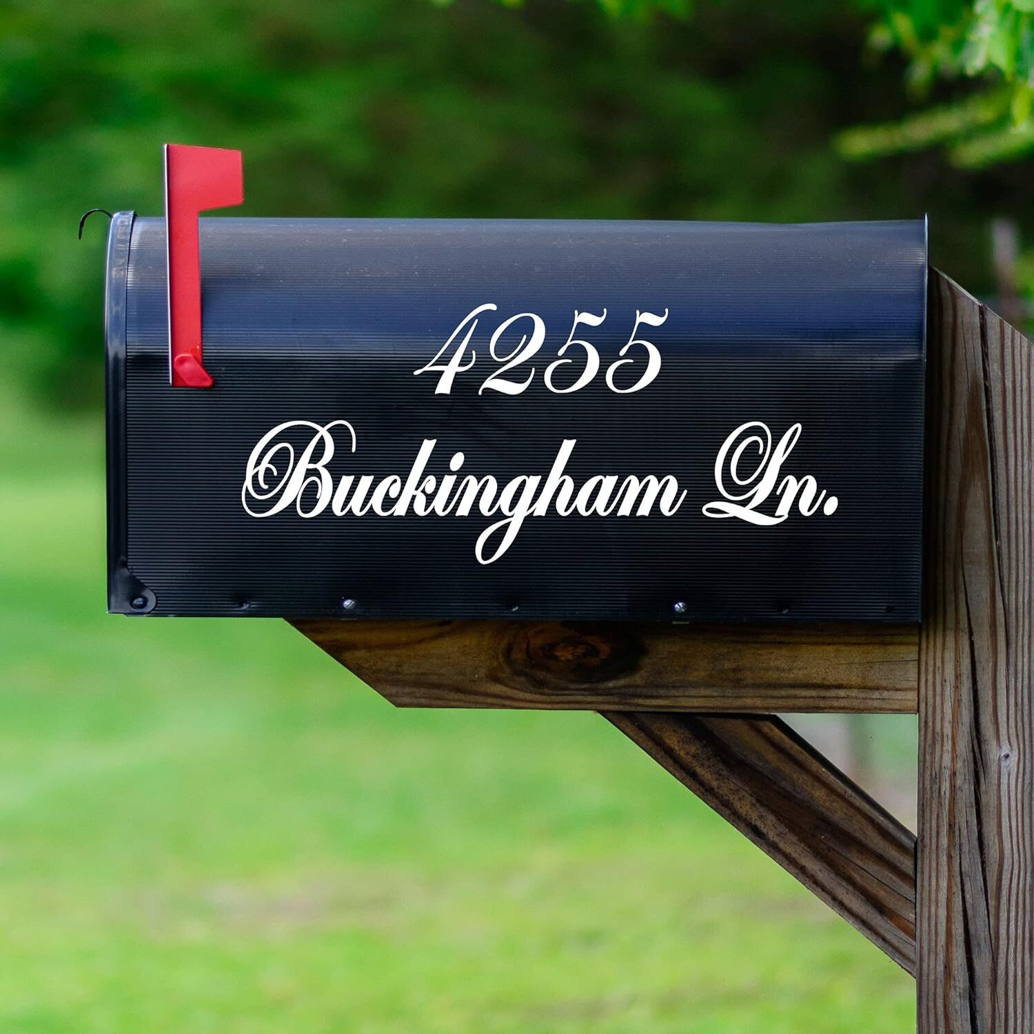 Mailbox Decals With Personalized Street Address Set of Two – CMB5