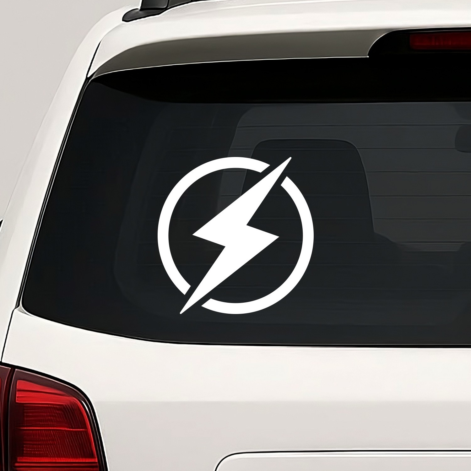 Lightning Bolt Symbol Vinyl Die Cut Decal Sticker – Shock Electric Power Charge