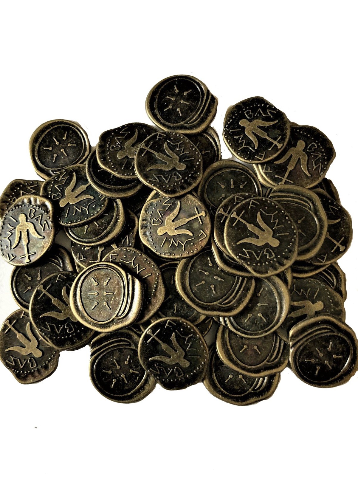 Widow's Mite Coins Reproduction (Pack of 50) .75 inch, bronze