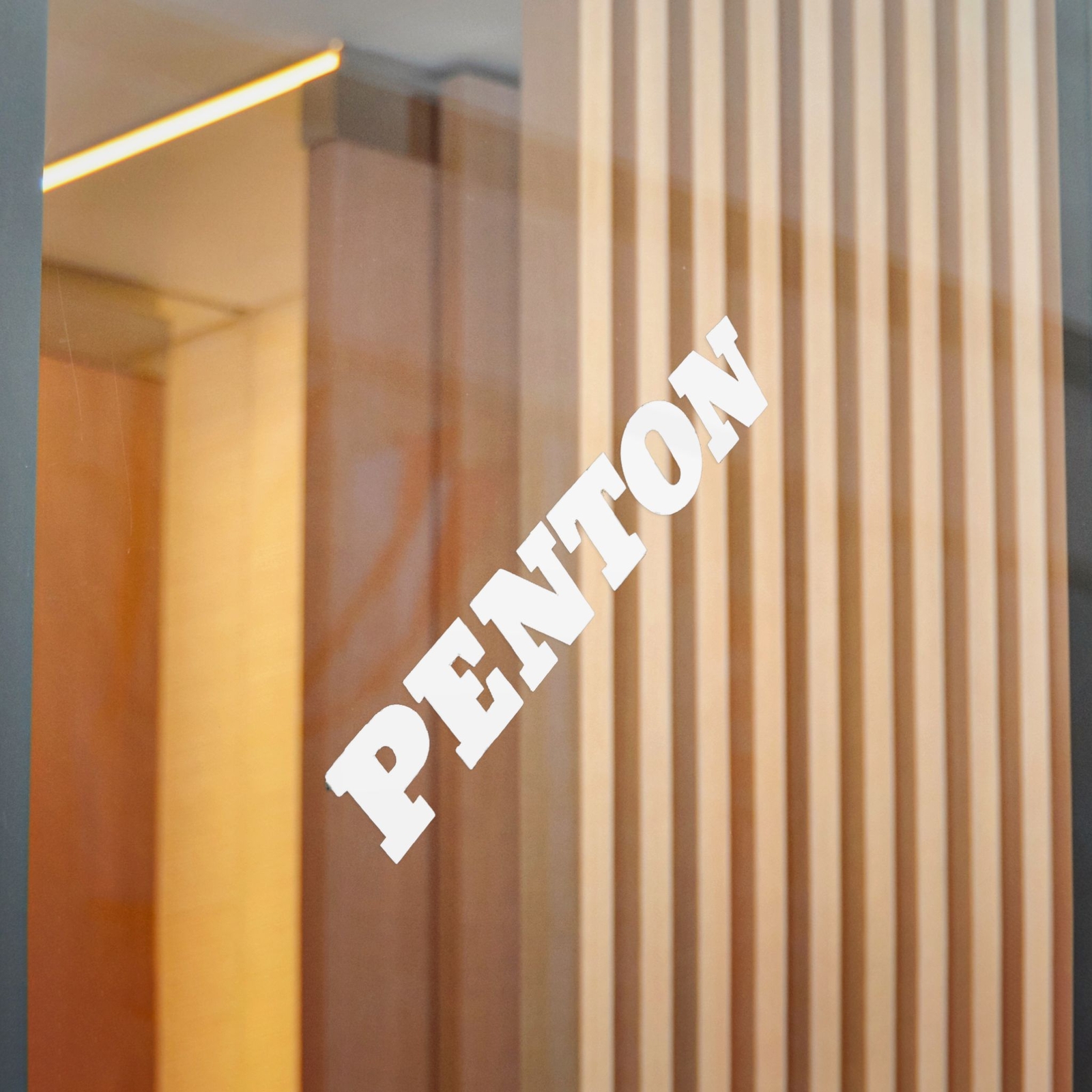 1974-1977 Penton "White" Tank Decal 9.5 INCHES 1 PC 125 175 250 400 Jackpiner