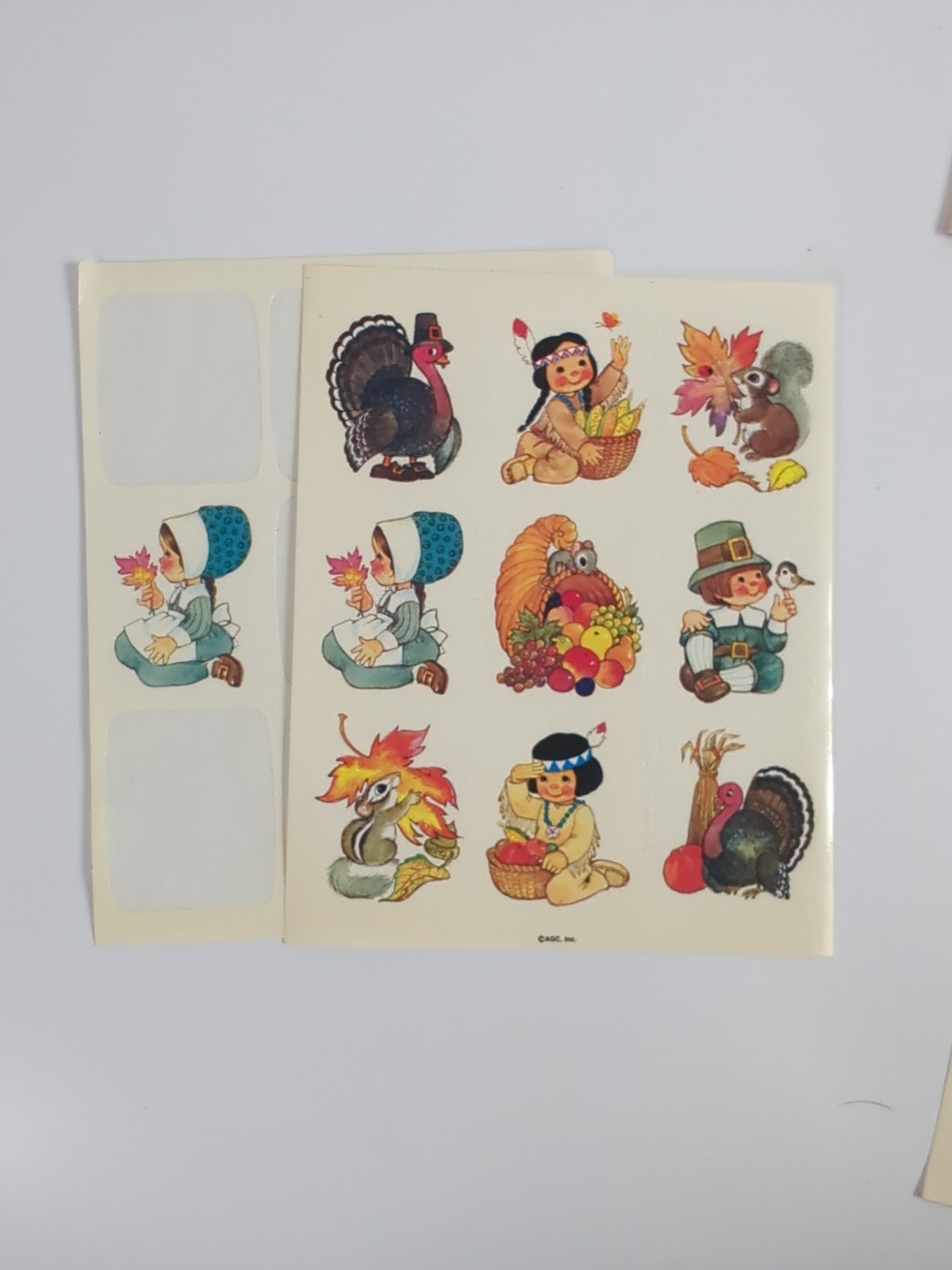 Mixed Lot Vintage 90s Sticker Sheets Animals Hearts Holiday Dinosaur