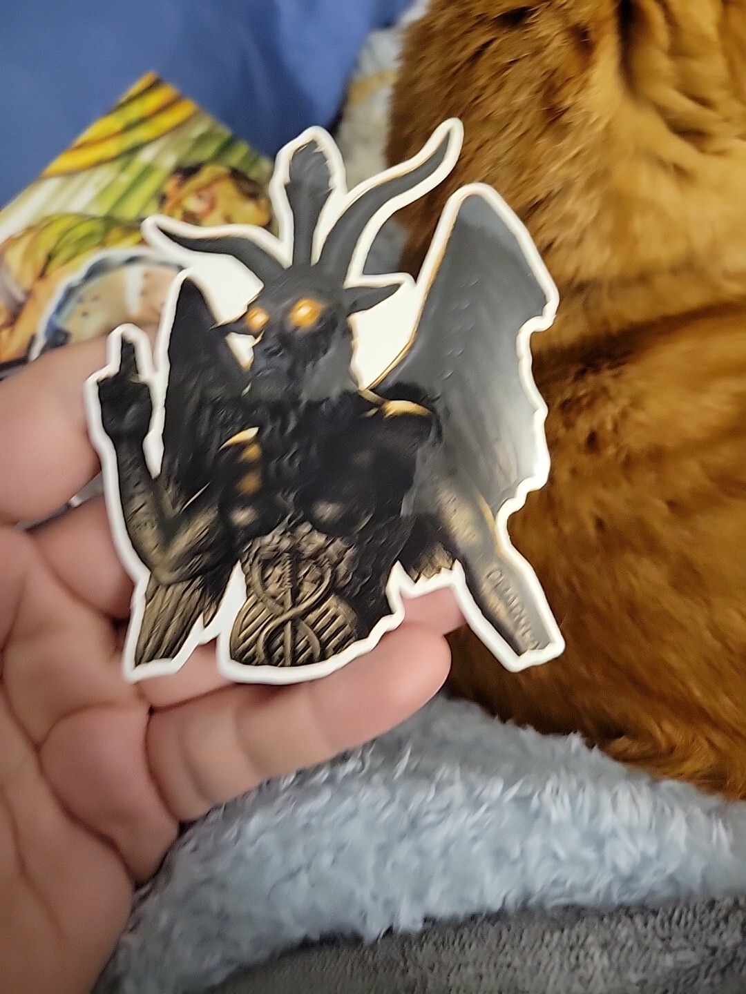 Baphomet Goat Demon Sticker