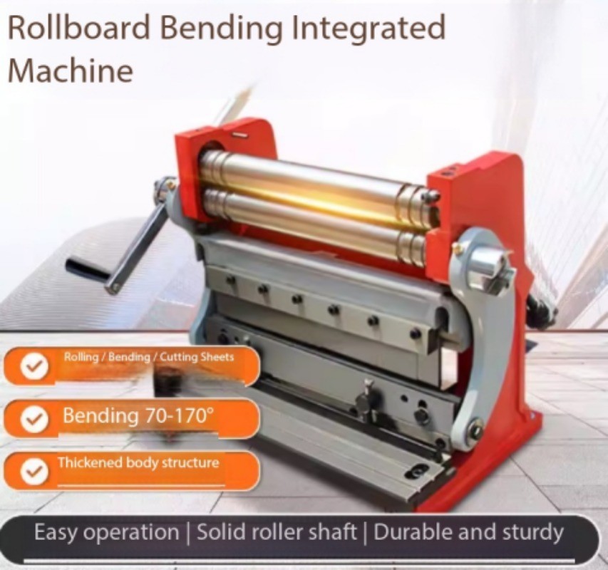 Manual Three-in-One Bending Machine for Copper, Iron, Aluminum, and Steel Plates