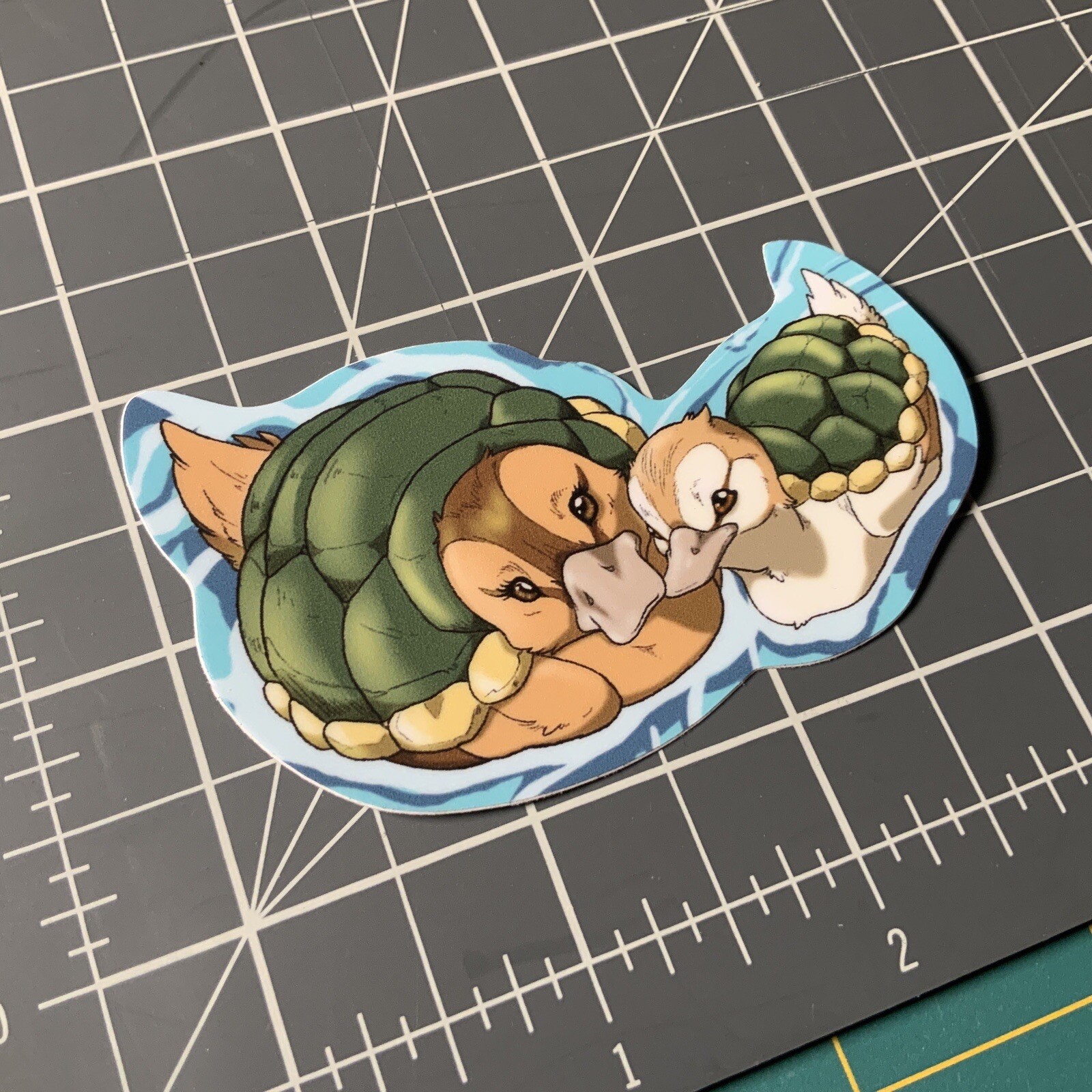 Turtle Ducks Vinyl Sticker 3” Avatar Last Airbender Zuko Korra Aang Manga Anime