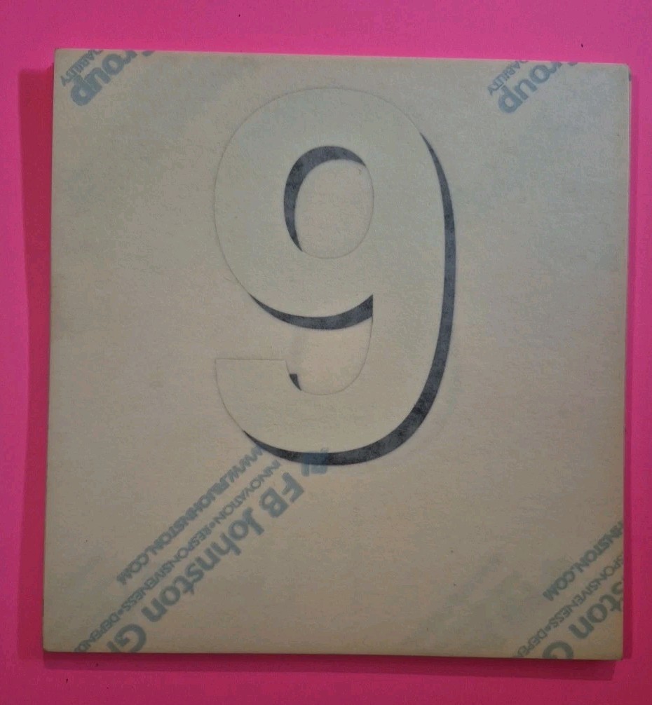 Gas Station Pump Number Vinyl Decals Set 1–12 | Petroleum Retail Signage | NOS