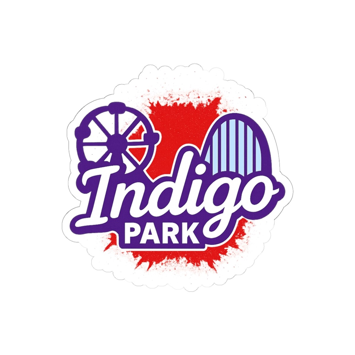 Item preview, indigo park blood logo designed and sold by Blck-Acid-Devil.